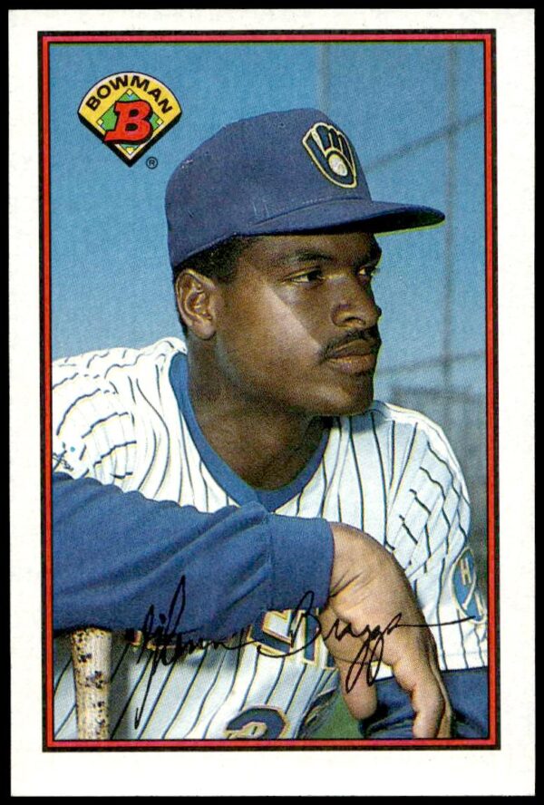 1989 Bowman Glenn Braggs #145 (Front)