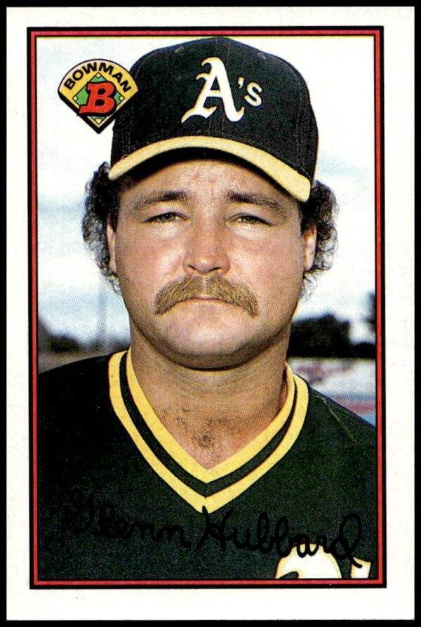 1989 Bowman Glenn Hubbard #199 (Front)
