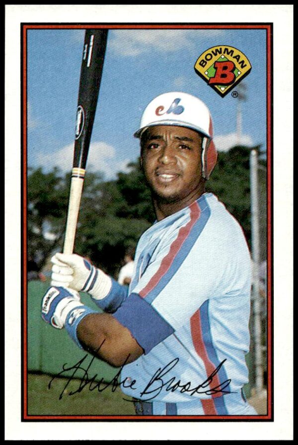 1989 Bowman Hubie Brooks #367 (Front)