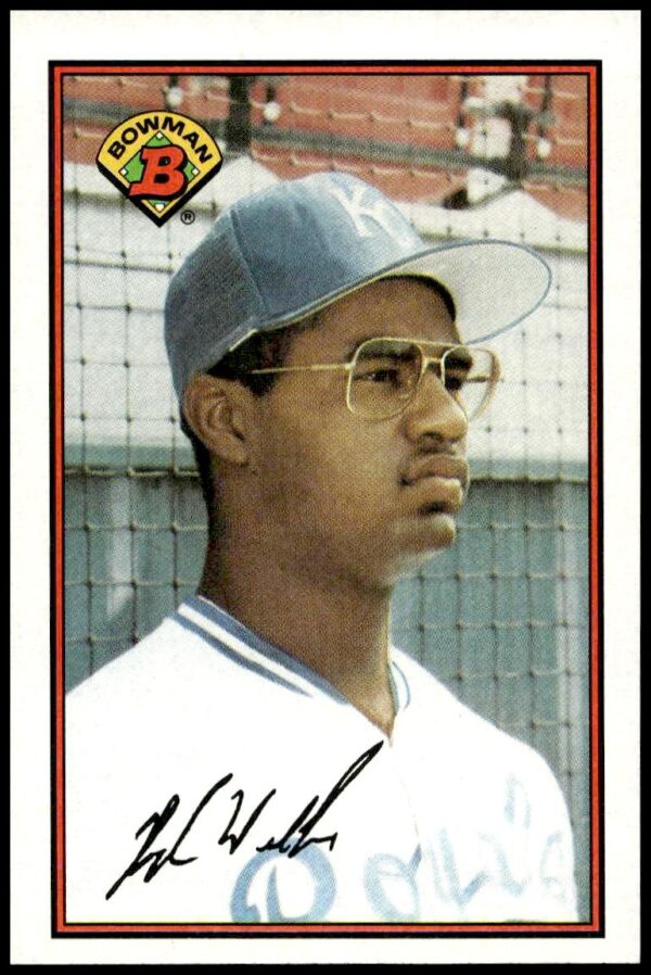 1989 Bowman Hugh Walker #127 (Front)