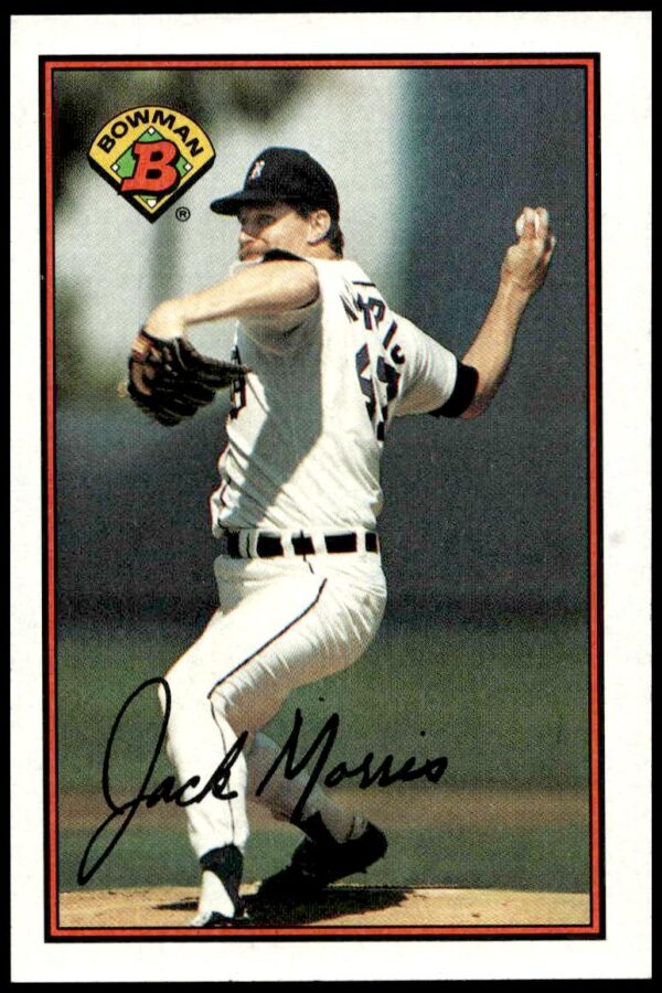 1989 Bowman Jack Morris #93 (Front)