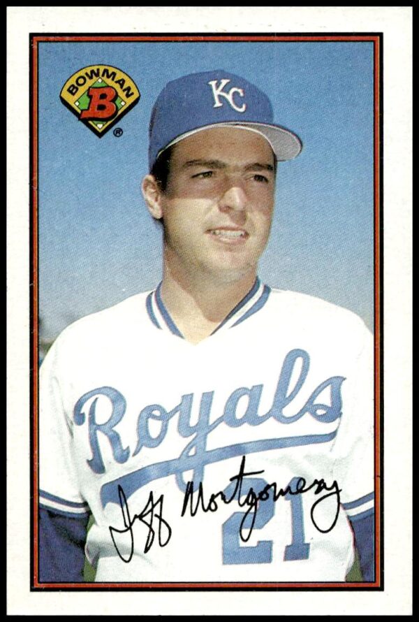 1989 Bowman Jeff Montgomery #113 (Front)