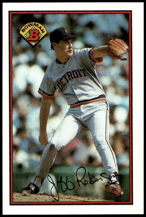 1989 Bowman Jeff Robinson #97 (Front)