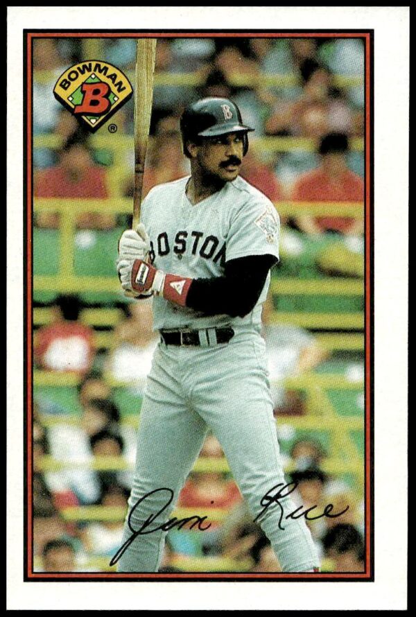 1989 Bowman Jim Rice #33 (Front)