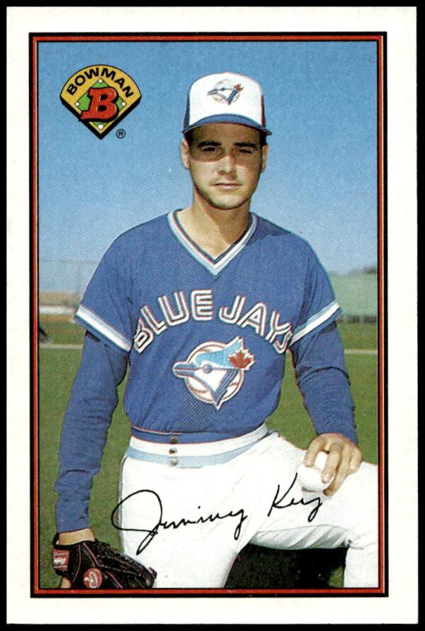 1989 Bowman Jimmy Key #243 (Front)