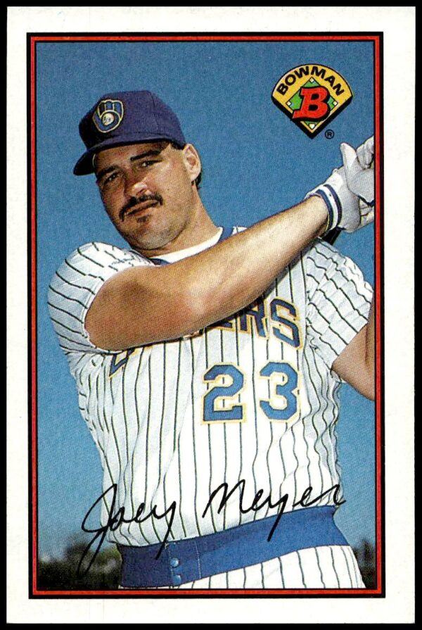 1989 Bowman Joey Meyer #138 (Front)