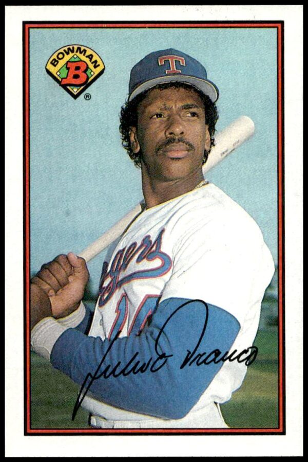1989 Bowman Julio Franco #228 (Front)