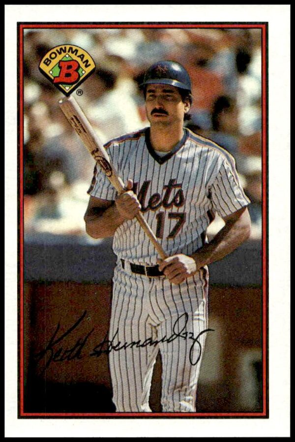 1989 Bowman Keith Hernandez #385 (Front)