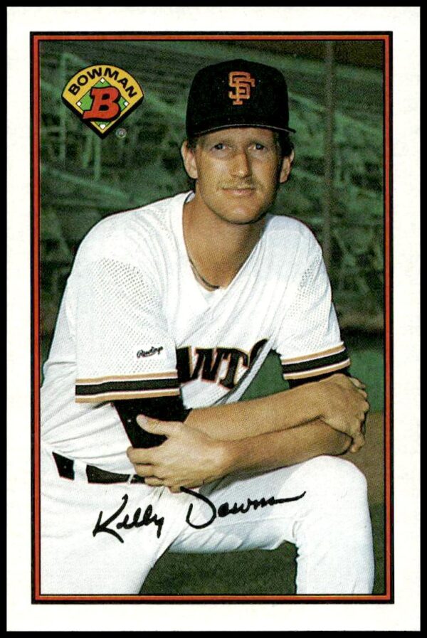 1989 Bowman Kelly Downs #465 (Front)