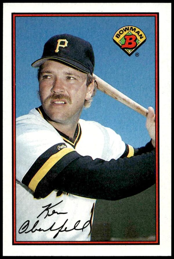 1989 Bowman Ken Oberkfell #418 (Front)
