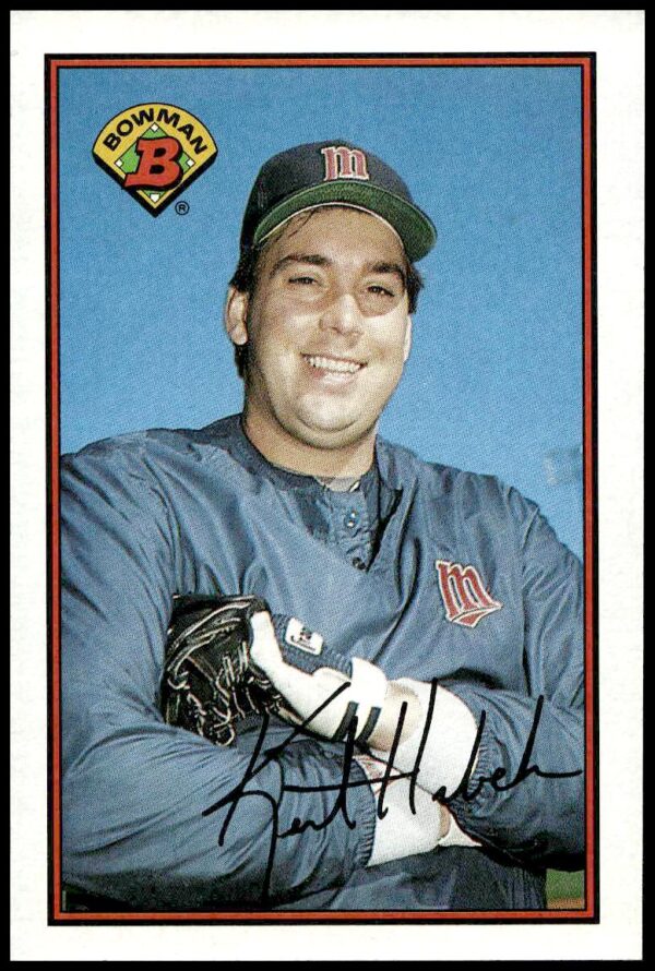 1989 Bowman Kent Hrbek #157 (Front)