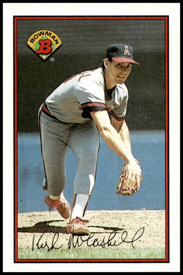 1989 Bowman Kirk McCaskill #38 (Front)