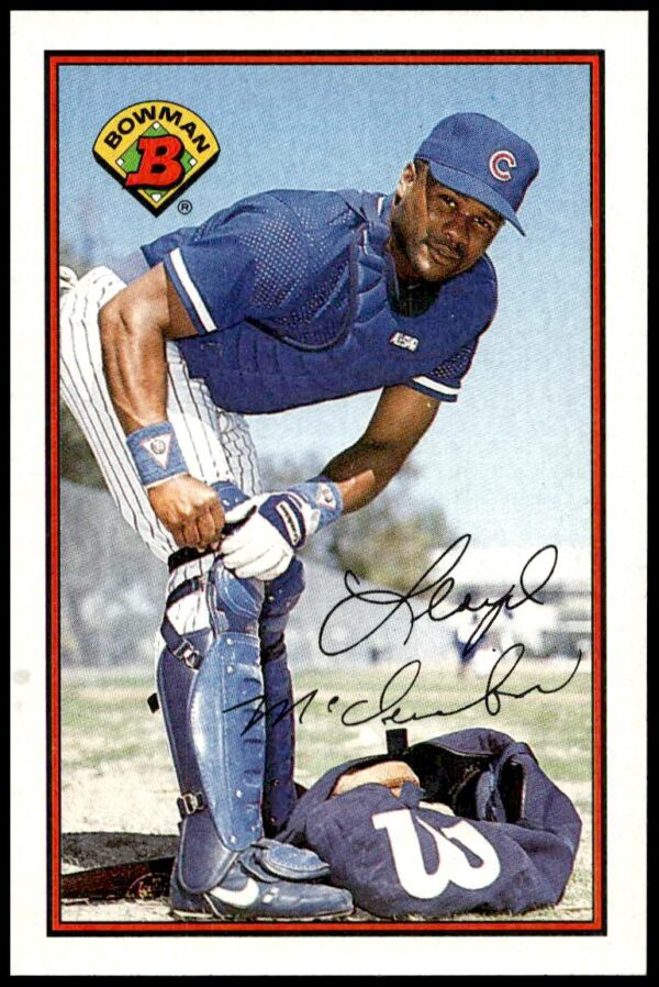 1989 Bowman Lloyd McClendon #287 (Front)