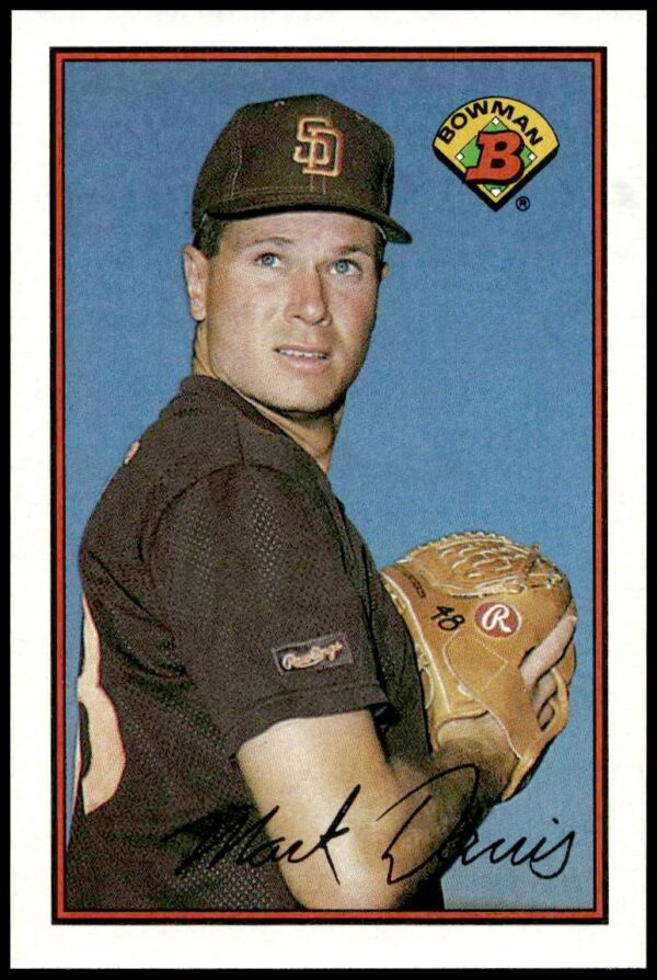 1989 Bowman Mark Davis #447 (Front)