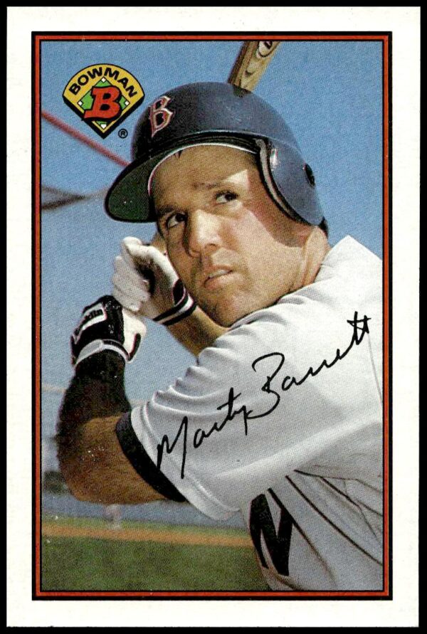 1989 Bowman Marty Barrett #28 (Front)