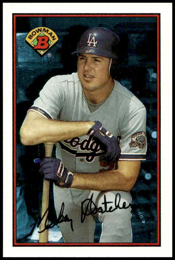 1989 Bowman Mickey Hatcher #347 (Front)