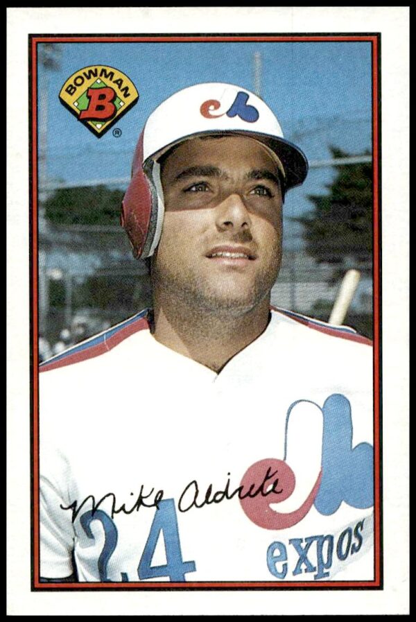 1989 Bowman Mike Aldrete #368 (Front)