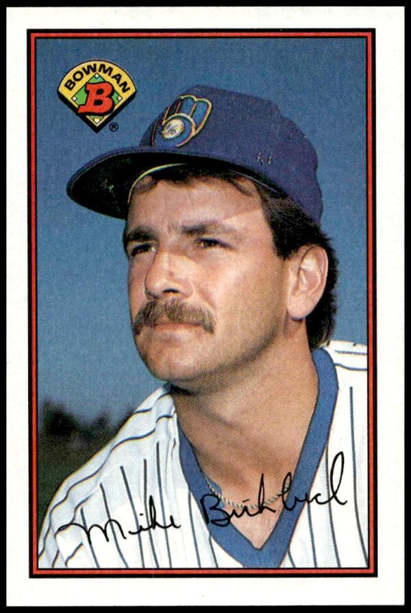 1989 Bowman Mike Birkbeck #132 (Front)