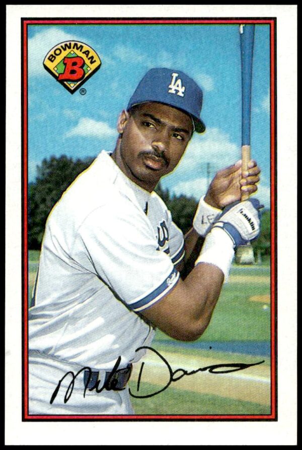 1989 Bowman Mike Davis #352 (Front)