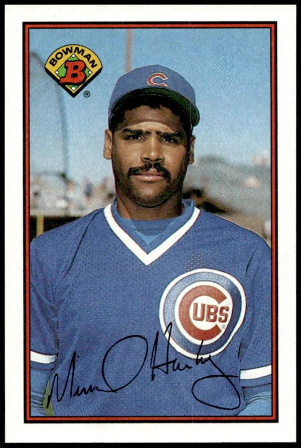 1989 Bowman Mike Harkey #286 (Front)