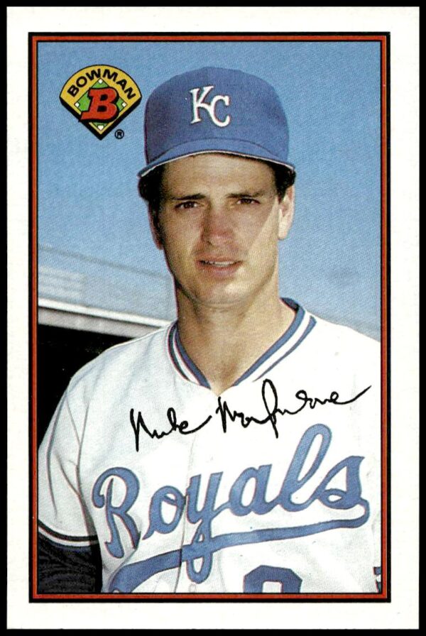 1989 Bowman Mike Macfarlane #118 (Front)