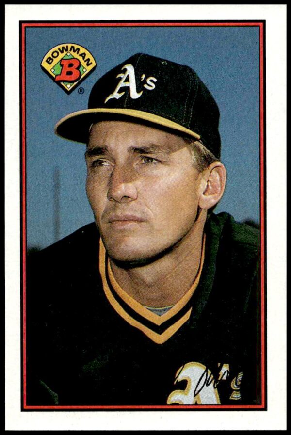 1989 Bowman Mike Moore #189 (Front)