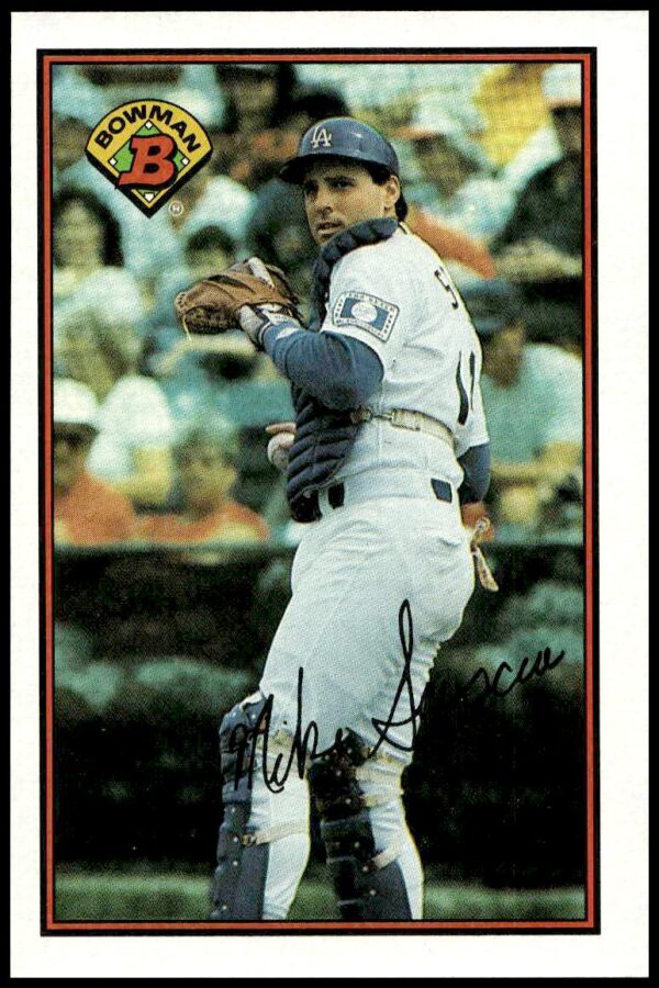 1989 Bowman Mike Scioscia #342 (Front)