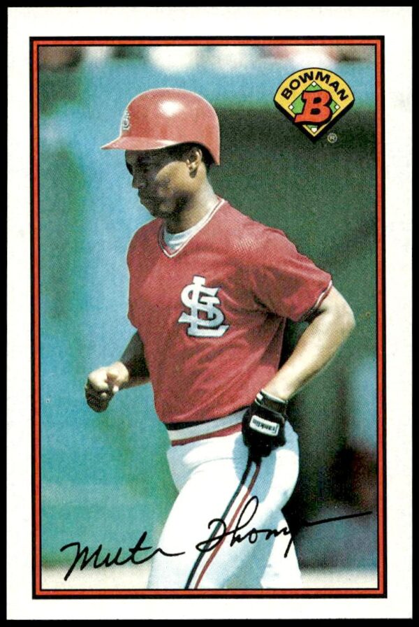 1989 Bowman Milt Thompson #441 (Front)