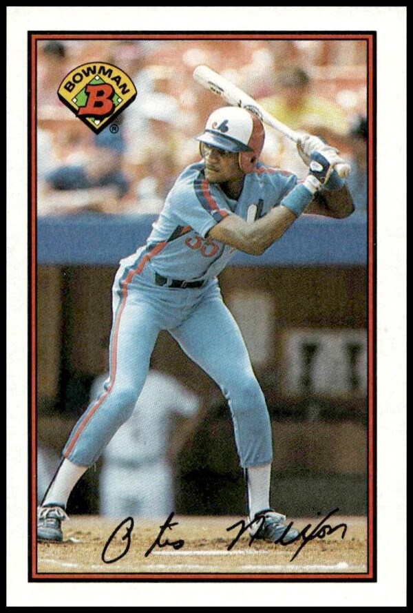 1989 Bowman Otis Nixon #366 (Front)