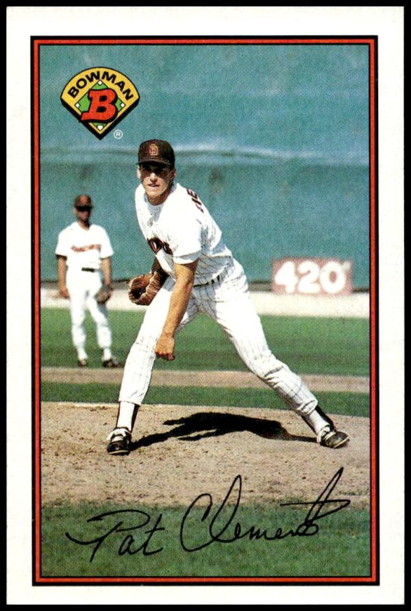 1989 Bowman Pat Clements #452 (Front)