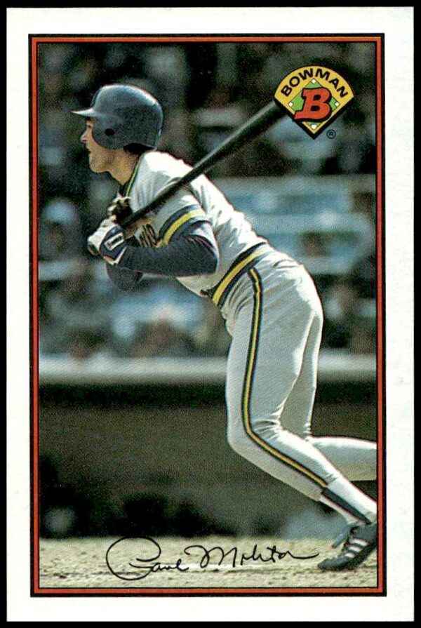 1989 Bowman Paul Molitor #140 (Front)