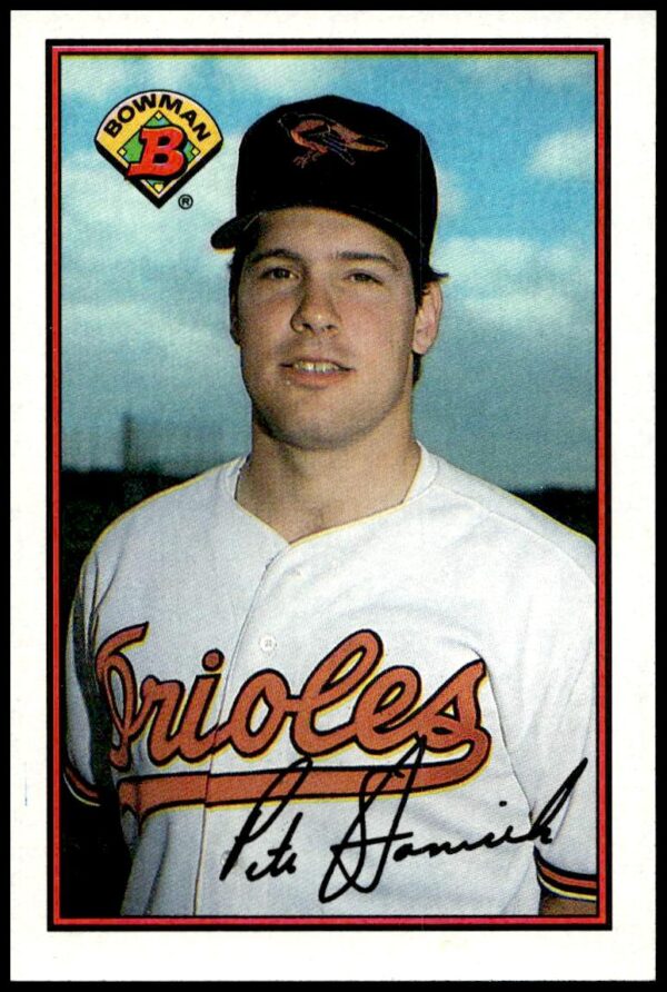 1989 Bowman Pete Stanicek #14 (Front)