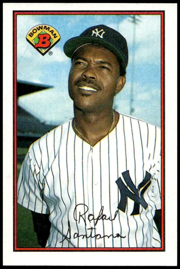1989 Bowman Rafael Santana #174 (Front)