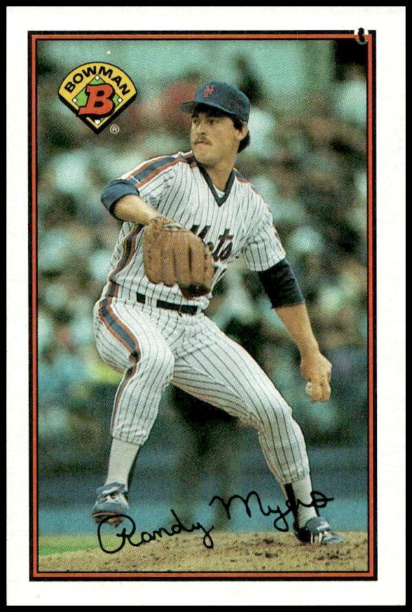 1989 Bowman Randy Myers #374 (Front)