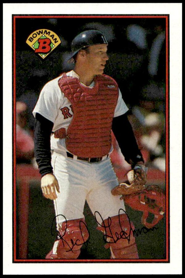 1989 Bowman Rich Gedman #27 (Front)