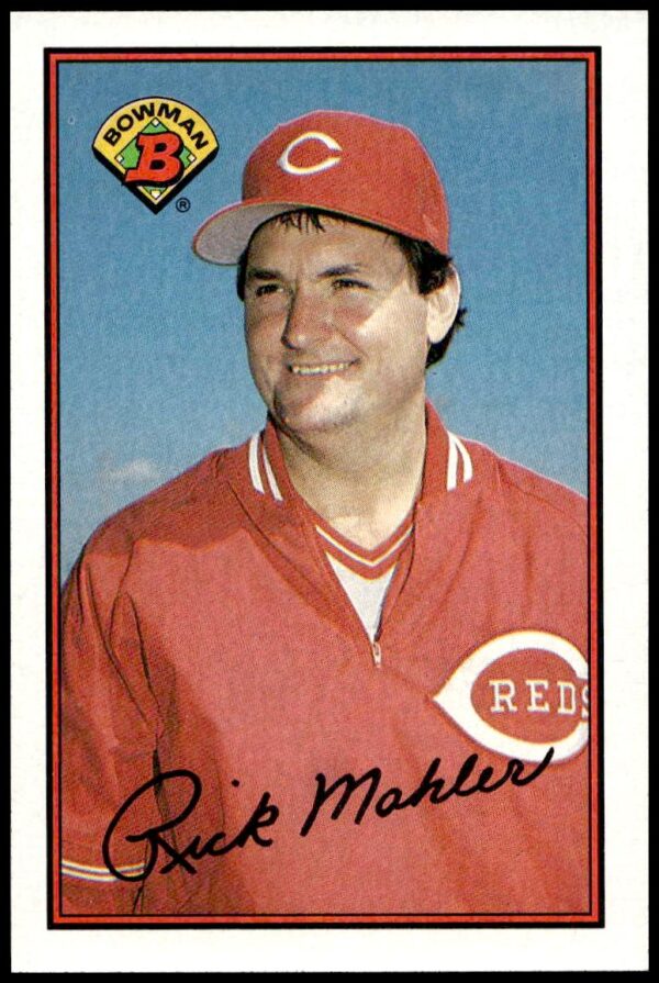 1989 Bowman Rick Mahler #302 (Front)