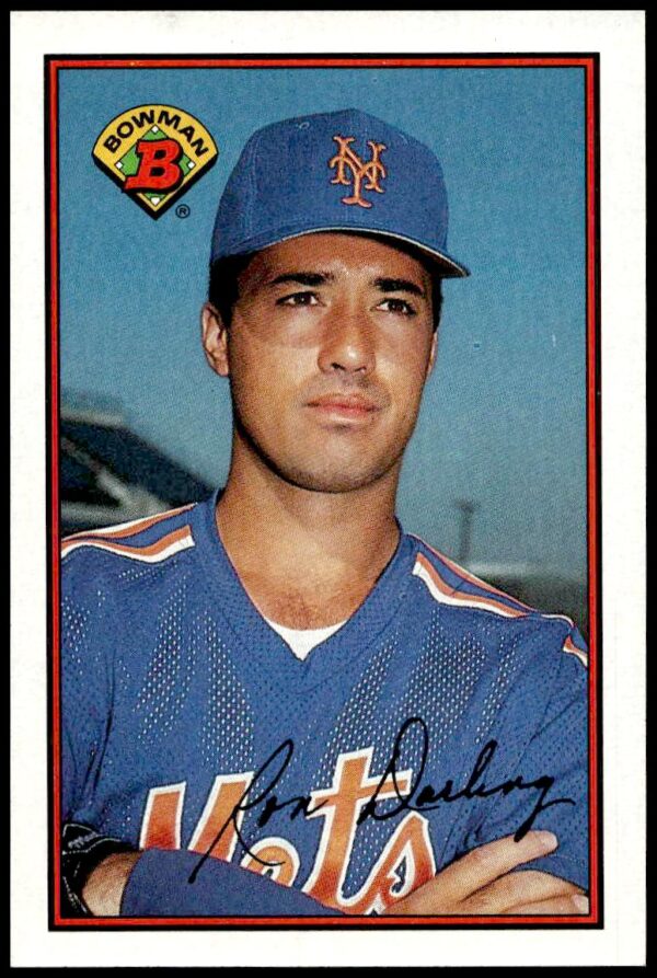 1989 Bowman Ron Darling #372 (Front)