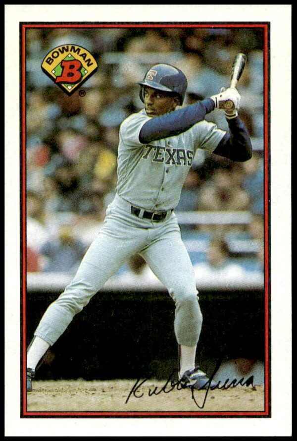 1989 Bowman Ruben Sierra #235 (Front)