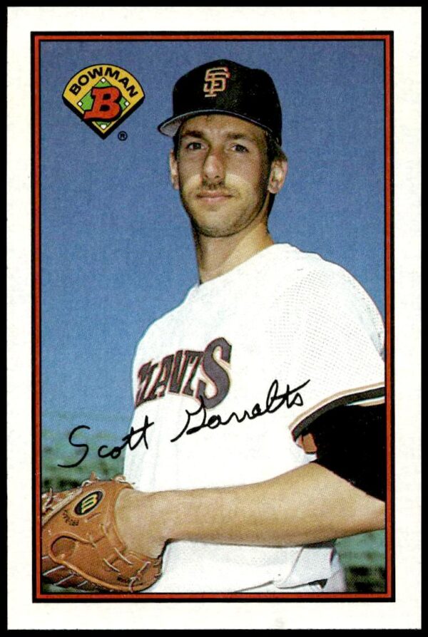 1989 Bowman Scott Garrelts #467 (Front)