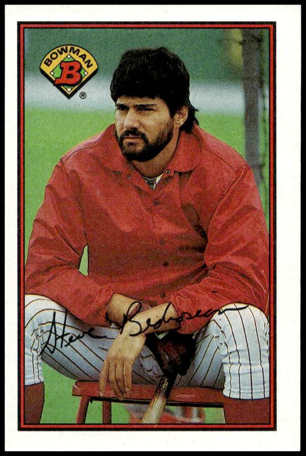 1989 Bowman Steve Bedrosian #395 (Front)