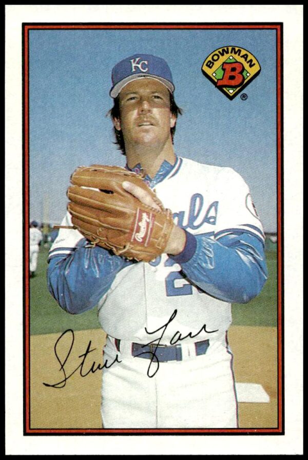 1989 Bowman Steve Farr #114 (Front)