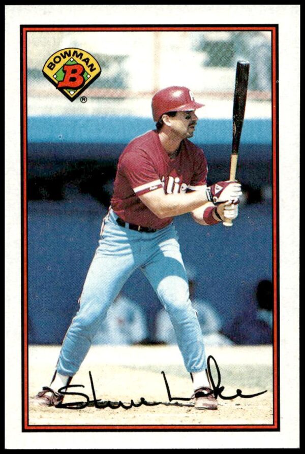 1989 Bowman Steve Lake #399 (Front)