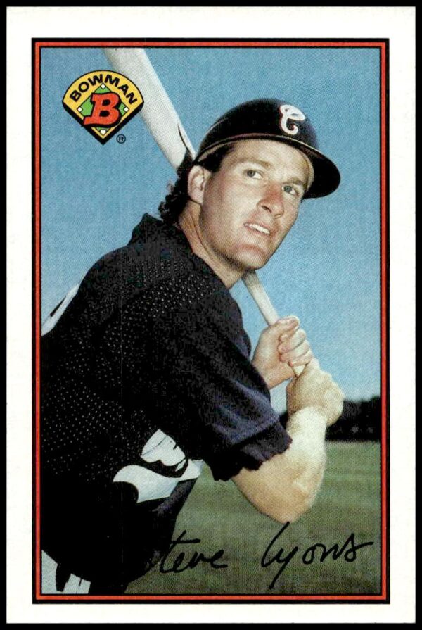 1989 Bowman Steve Lyons #63 (Front)