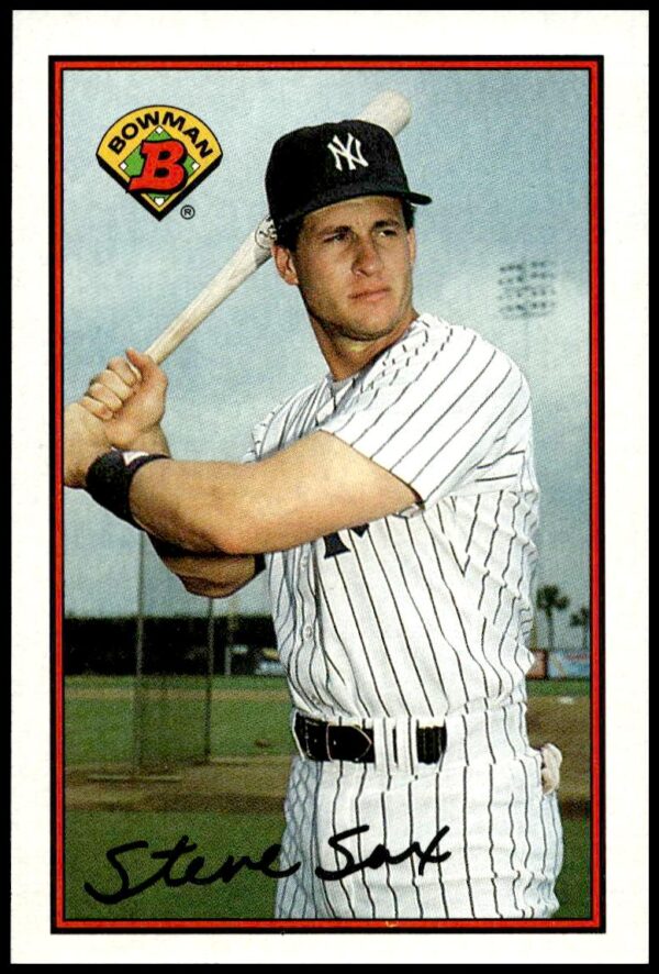 1989 Bowman Steve Sax #178 (Front)