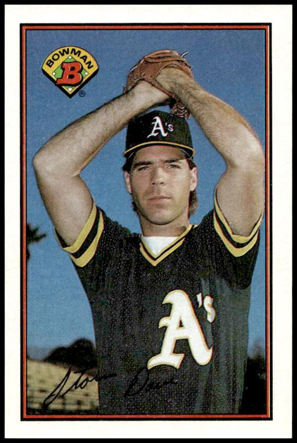 1989 Bowman Storm Davis #192 (Front)