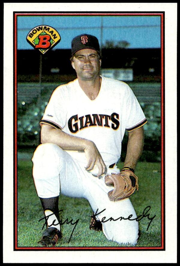 1989 Bowman Terry Kennedy #470 (Front)