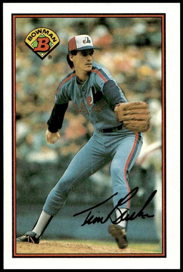 1989 Bowman Tim Burke #360 (Front)