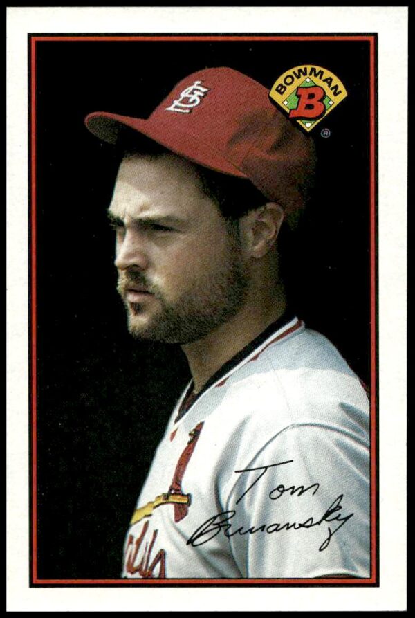 1989 Bowman Tom Brunansky #444 (Front)