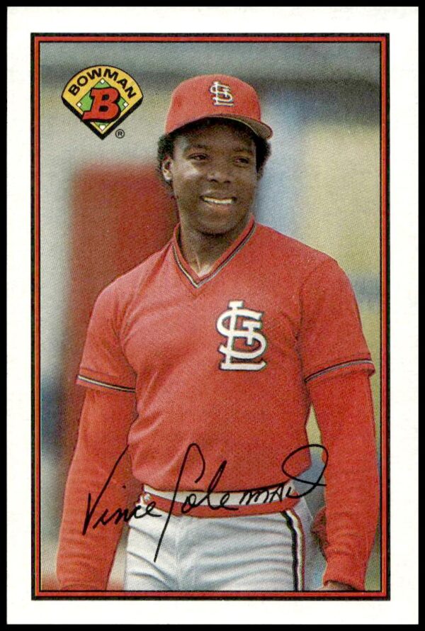 1989 Bowman Vince Coleman #443 (Front)
