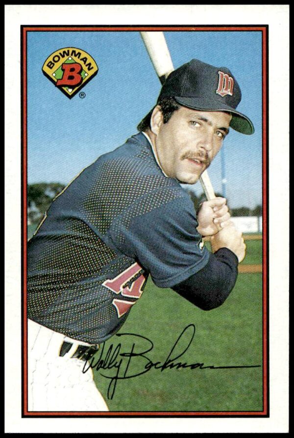 1989 Bowman Wally Backman #159 (Front)